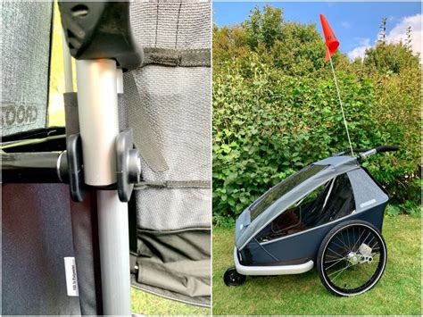 Grafik, die die verschiedenen Adaptermöglichkeiten eines Croozer Fahrradanhängers für unterschiedliche Fahrradtypen zeigt.