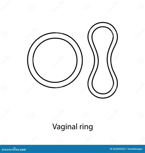 Darstellung eines Vaginalrings