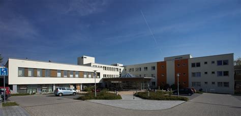 Blick auf das St. Vincenz Hospital Brakel