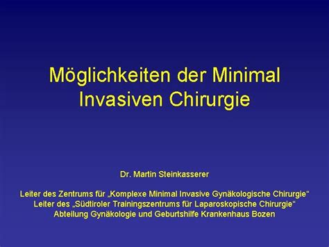 Schema der minimal-invasiven Chirurgie (Schlüssellochchirurgie)