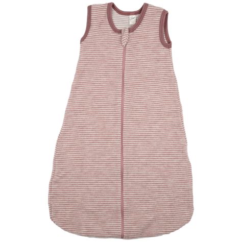 Illustration eines sicheren Babybettchens mit Schlafsack und ohne Kissen/Decken