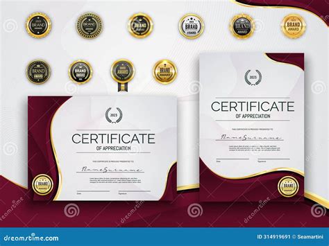 Zertifikat oder Siegel, das die Auszeichnung als