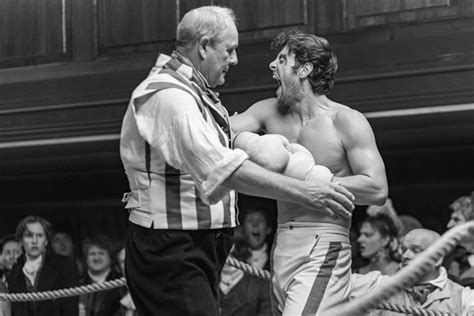 Jem Belcher (Matt Hookings) im Trainingskampf