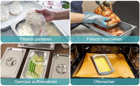 Infografik mit den Schritten zur Zubereitung von Paprika-Sahne-Hähnchen