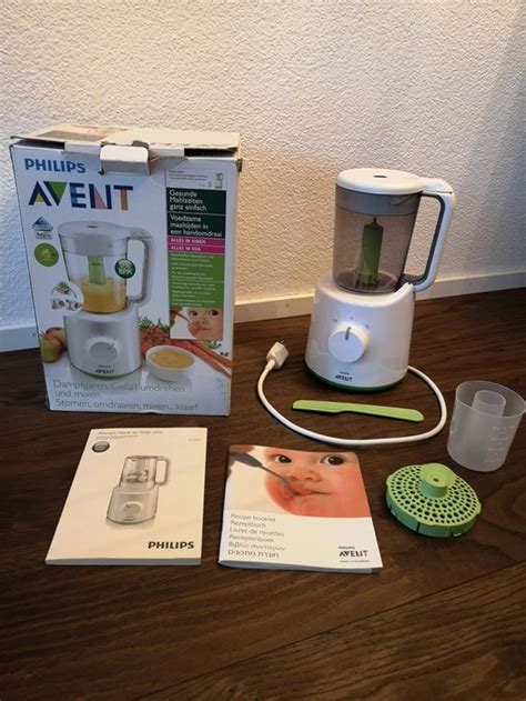 Infografik zur einfachen Zubereitung von Babybrei mit dem Philips Avent SCF875