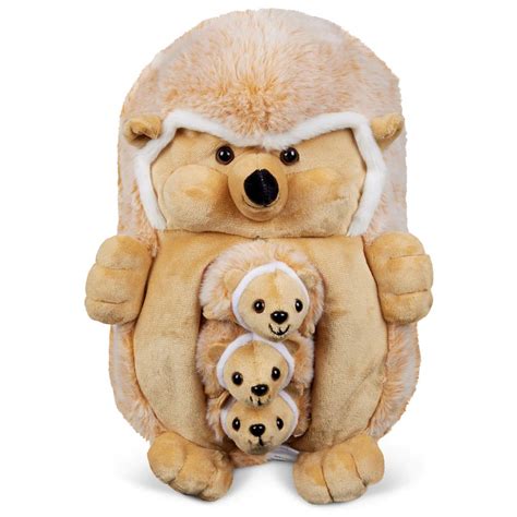 Illustration eines Babys mit einem kleinen Kuscheltier im Arm