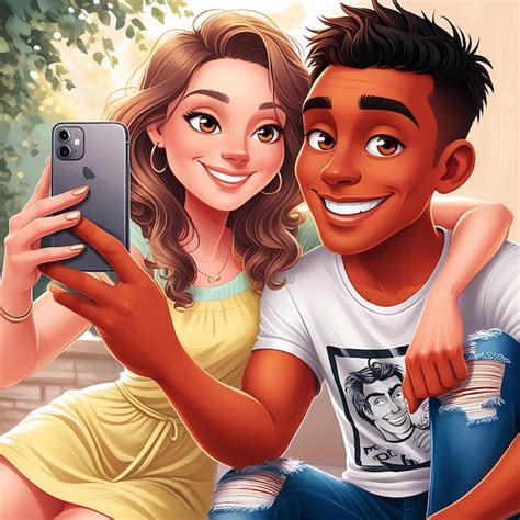 Illustration eines Paares, das sich Sorgen macht, mit einem Baby im Hintergrund