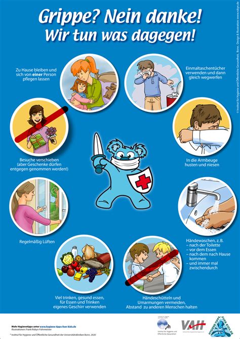 Illustration von Hygienemaßnahmen zur Vermeidung der Übertragung von Herpesviren auf Babys