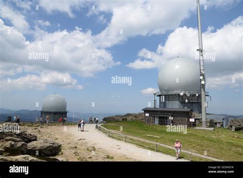 Panorama-Aussicht vom Gipfel des Großen Arbers