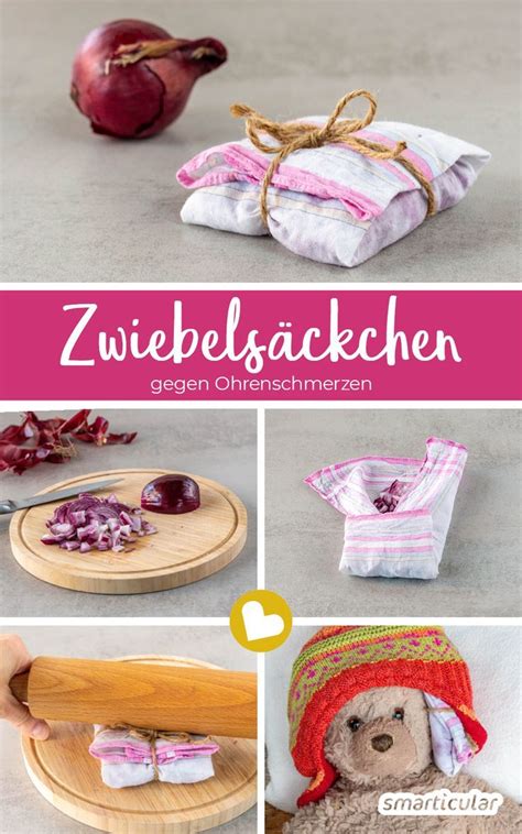 Darstellung eines Zwiebelsäckchens als Hausmittel