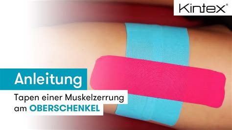 Beispiel einer Kinesio-Taping-Anwendung im gynäkologischen Bereich