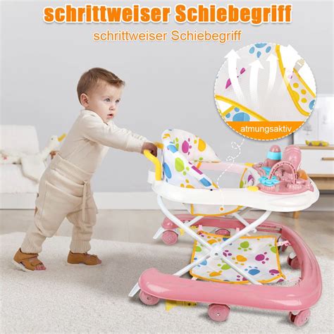 Vergleichsgrafik: Lauflernwagen vs. Babywalker