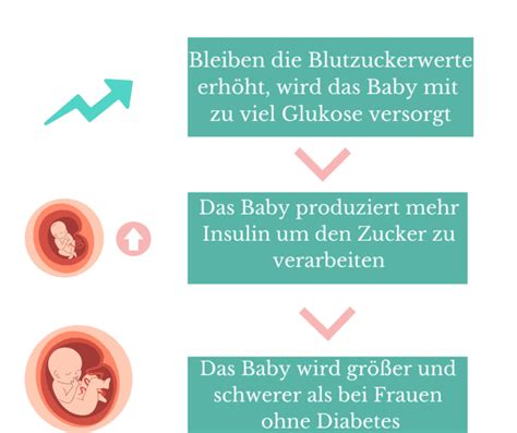 Infografik, die die Schritte des Glukosetoleranztests und die Grenzwerte für die Diagnose von Schwangerschaftsdiabetes darstellt.