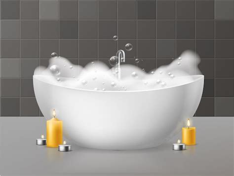 Illustration eines Babys, das in einer Badewanne mit Schaum spielt, mit einer Flasche Muttermilch daneben.