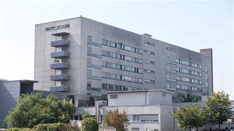 Luftaufnahme des Kemperhof Koblenz, des größten Krankenhauses des Gemeinschaftsklinikums Mittelrhein