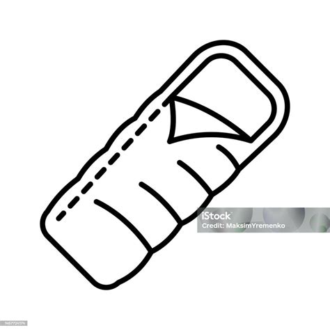 Illustration von Schlafsäcken mit und ohne Füße sowie einem Modell mit umschlagbaren Füßen