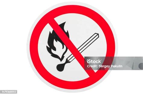 Symbol mit durchgestrichenem Feuer und Hitzequelle