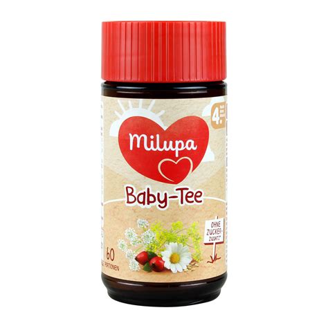 инфографика: состав и преимущества чайного порошка Milupa Bäuchlein-Wohl Tee