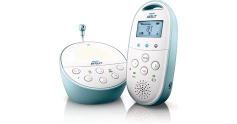Schematische Darstellung der Hauptfunktionen des Philips AVENT SCD560/00 Babyphones
