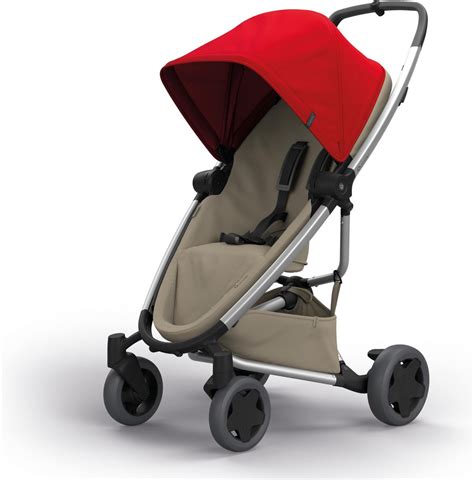 Illustration des Quinny Zapp Flex Plus Kinderwagens mit Sitzeinheit in Fahrtrichtung und rückwärts gerichteter Position