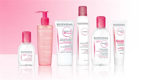 Collage von Bioderma Produkten für Babyhautpflege