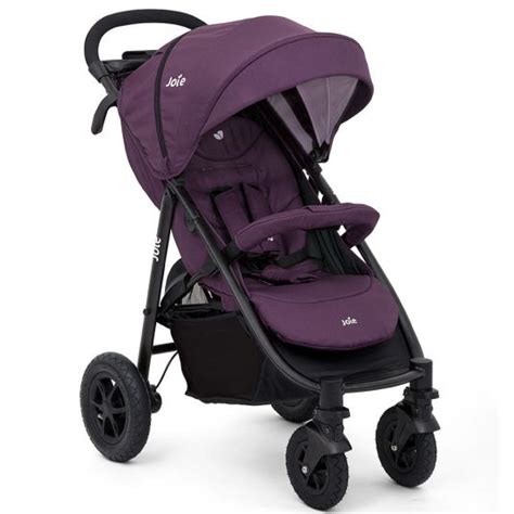 Illustration des Joie Litetrax 4 Air Kinderwagens in Lila