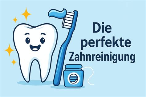 Infografik zur Bedeutung von regelmäßigen Zahnarztbesuchen und professioneller Zahnreinigung