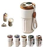 Eine Infografik, die die Vorteile von Babyflaschenwärmern mit Temperaturanzeige im Vergleich zu herkömmlichen Methoden darstellt.