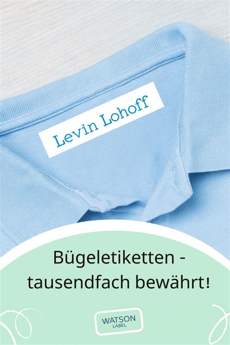 Anwendung von Gutmarkiert Bügeletiketten mit Bügeleisen und Backpapier