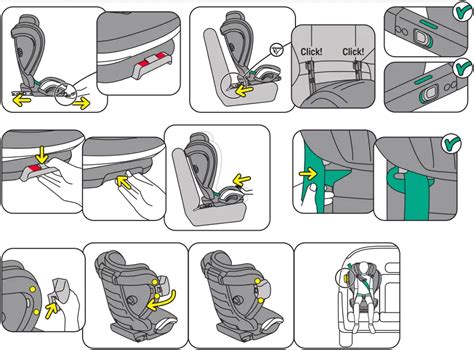 Detailaufnahme der Gurtführung am BeSafe iZi Flex Fix 2, die die korrekte Positionierung des Becken- und Schultergurts zeigt.