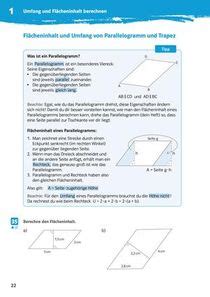 Grafik, die verschiedene Tragetuchformen (Parallelogramm und Rechteck) vergleicht.