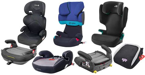 Vergleich verschiedener Kindersitzerhöhungen, Fokus auf aufblasbare Modelle.