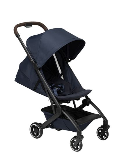 Joolz Aer+ Buggy in elegantem Blau, detailreiche Aufnahme des Designs