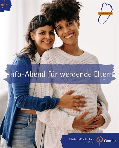 Eltern, die sich über die Geburtsplanung informieren