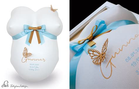 Inhalt eines Babybauch-Gipsabdruck-Sets