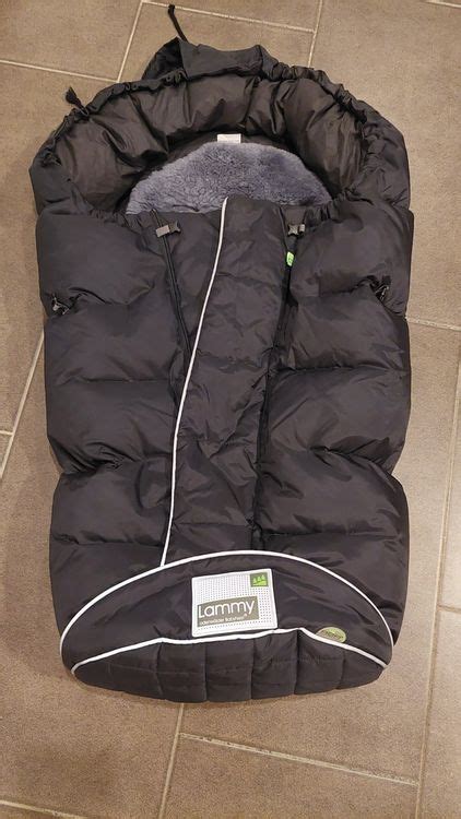 Foto eines Odenwälder Fußsacks im Kinderwagen