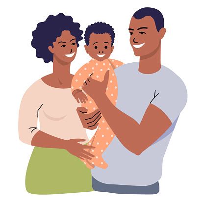 Illustration von Eltern, die mit einem Baby einen Wickeltisch in einem Restaurant nutzen