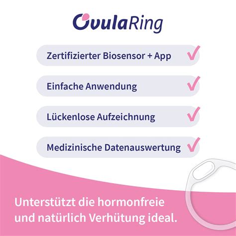 Grafik, die den OvulaRing und seine Funktionsweise zeigt