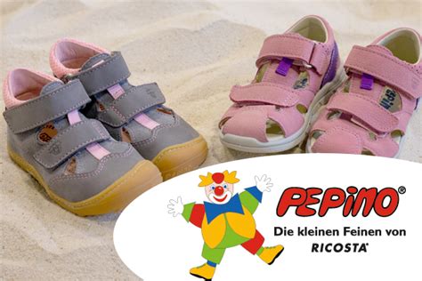 Collage aus verschiedenen Modellen von Ricosta und Pepino Kinderschuhen