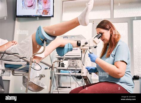 Illustration der CO2-Lasertherapie in der Gynäkologie