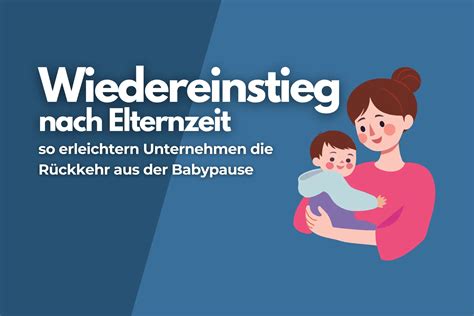 Infografik: Verschiedene Weiterbildungsmöglichkeiten während der Elternzeit