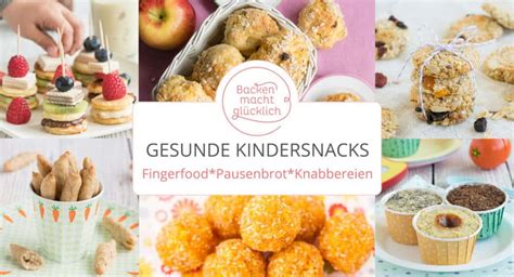 Illustration von gesunden Snacks für Kleinkinder