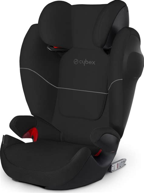 Illustration des Cybex Solution M-Fix SL Kindersitzes in Pure Black