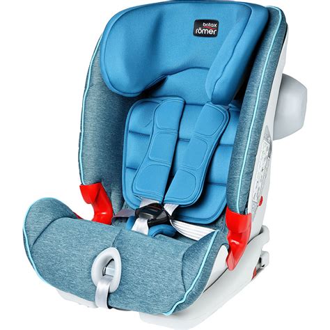 Schema zur Installation des Britax Römer ADVANSAFIX II SICT mit ISOFIX und Fahrzeuggurt