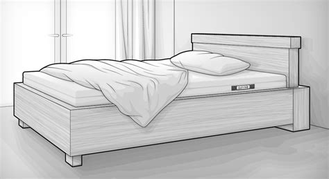 Ein Baby, das sicher in einem Bett mit leicht erhöhter Matratze schläft.