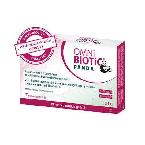 Schema zur Zubereitung von OMNi-BiOTiC® PANDA für Babys