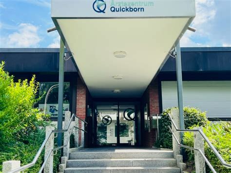 Übersichtsplan des Gesundheitszentrums Quickborn mit den verschiedenen Abteilungen