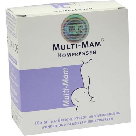 Verpackung von Multi-Mam Kompressen