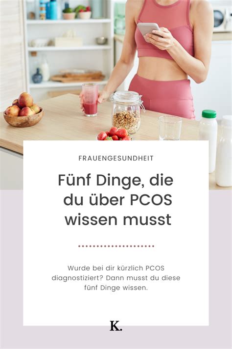 Infografik mit gesunden Lebensstil-Tipps bei PCOS