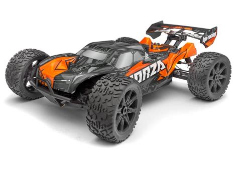 Schema des HPI Vorza Truggy mit Nitro Star 4.6 V2 Motor und dessen Hauptkomponenten